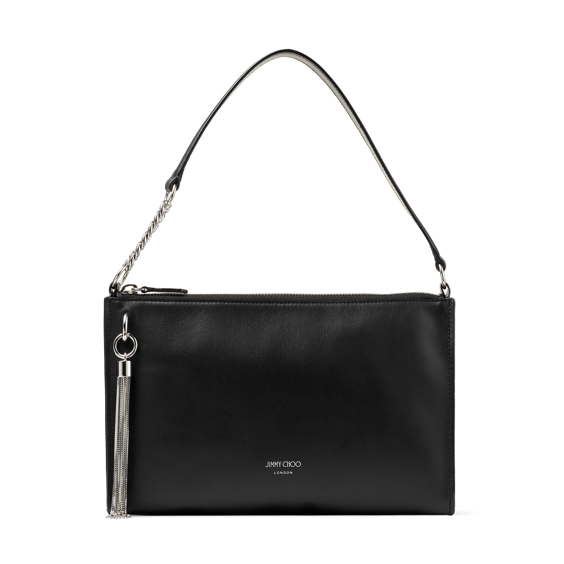 Black Smooth Calf Leather Mini Hobo Bag| CALLIE MINI HOBO | Spring ...