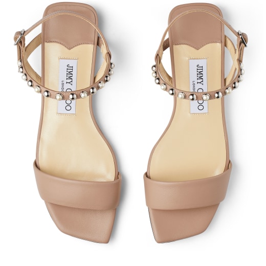 aadra flat jimmy choo