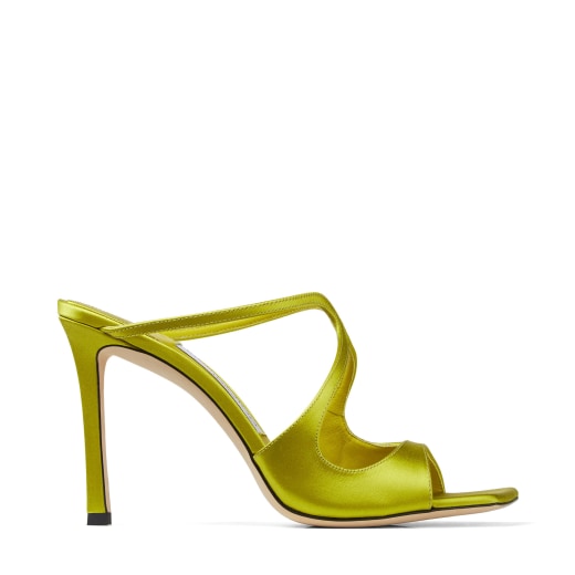 lime mule heels