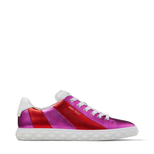 jimmy choo red trainers