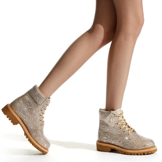 timberland sparkle boots