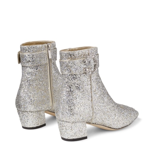 glitter back boots