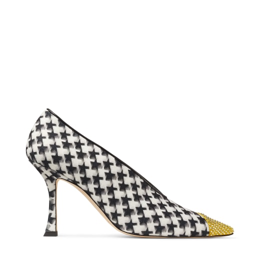 houndstooth heels