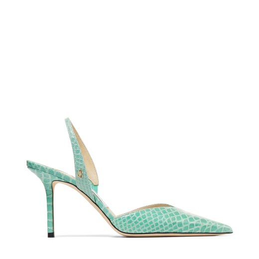 snake slingback