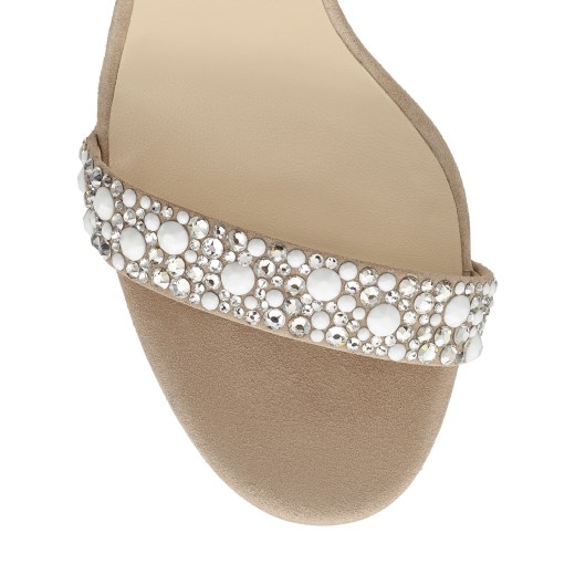 jimmy choo viola feather tassel cocktail sandals