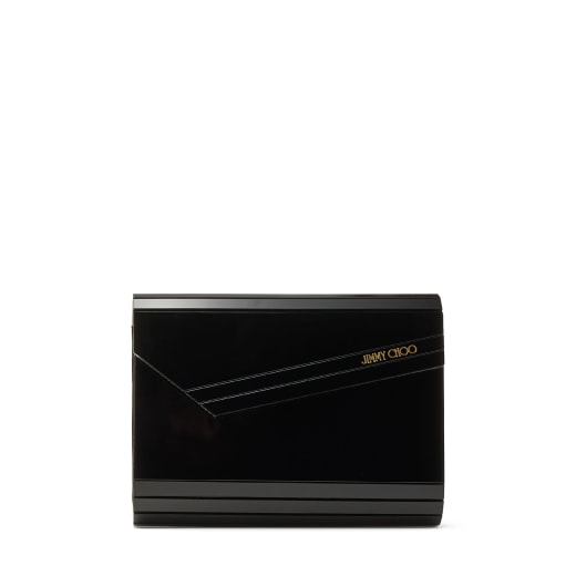 Jimmy Choo Candy Clutch In Black