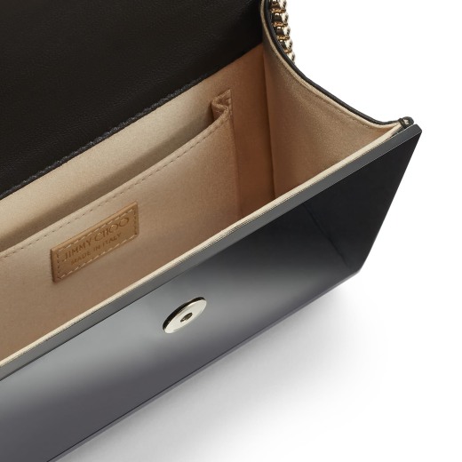 Jimmy Choo Candy Clutch In Black