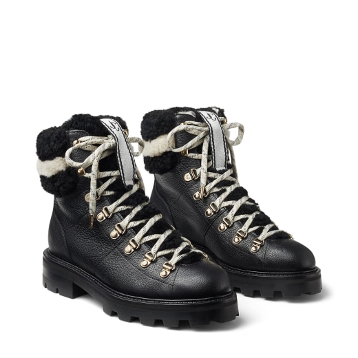 eshe flat shearling