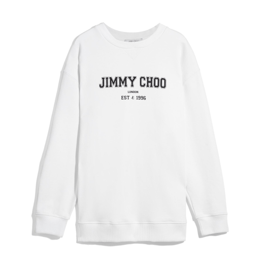 JIMMY CHOO JC COLLEGE-SWEAT,JCCOLLEGESWEATS026 S