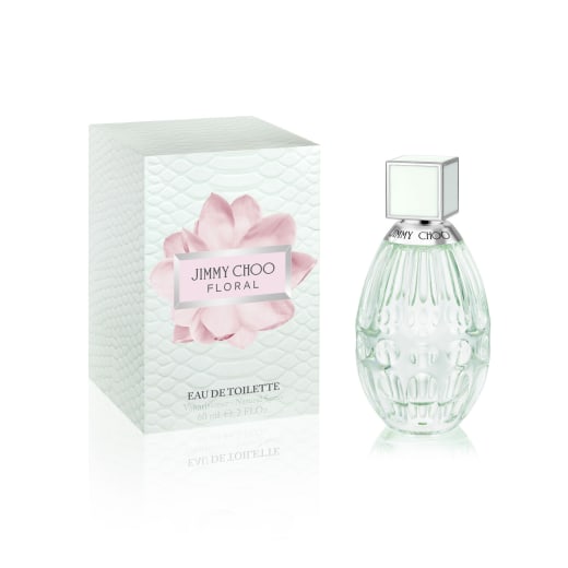 Shop Jimmy Choo Floral Edt 60ml In Fwg White Green Python Packaging