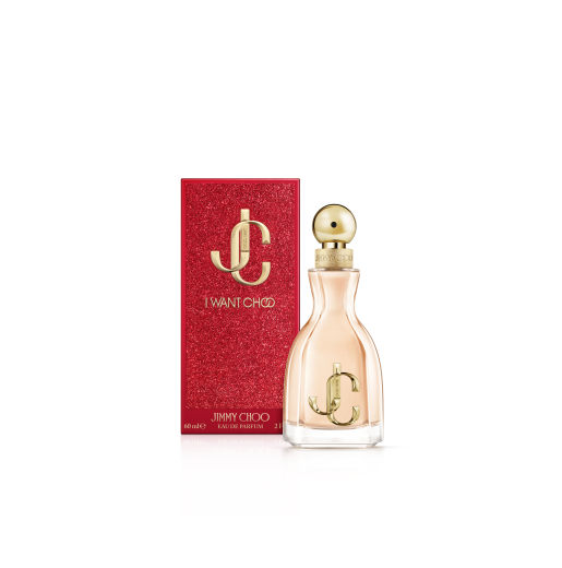 Jimmy Choo I Want Choo Edp 60ml In Frg Red Glitter Packaging