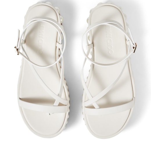 jimmy choo pine flat