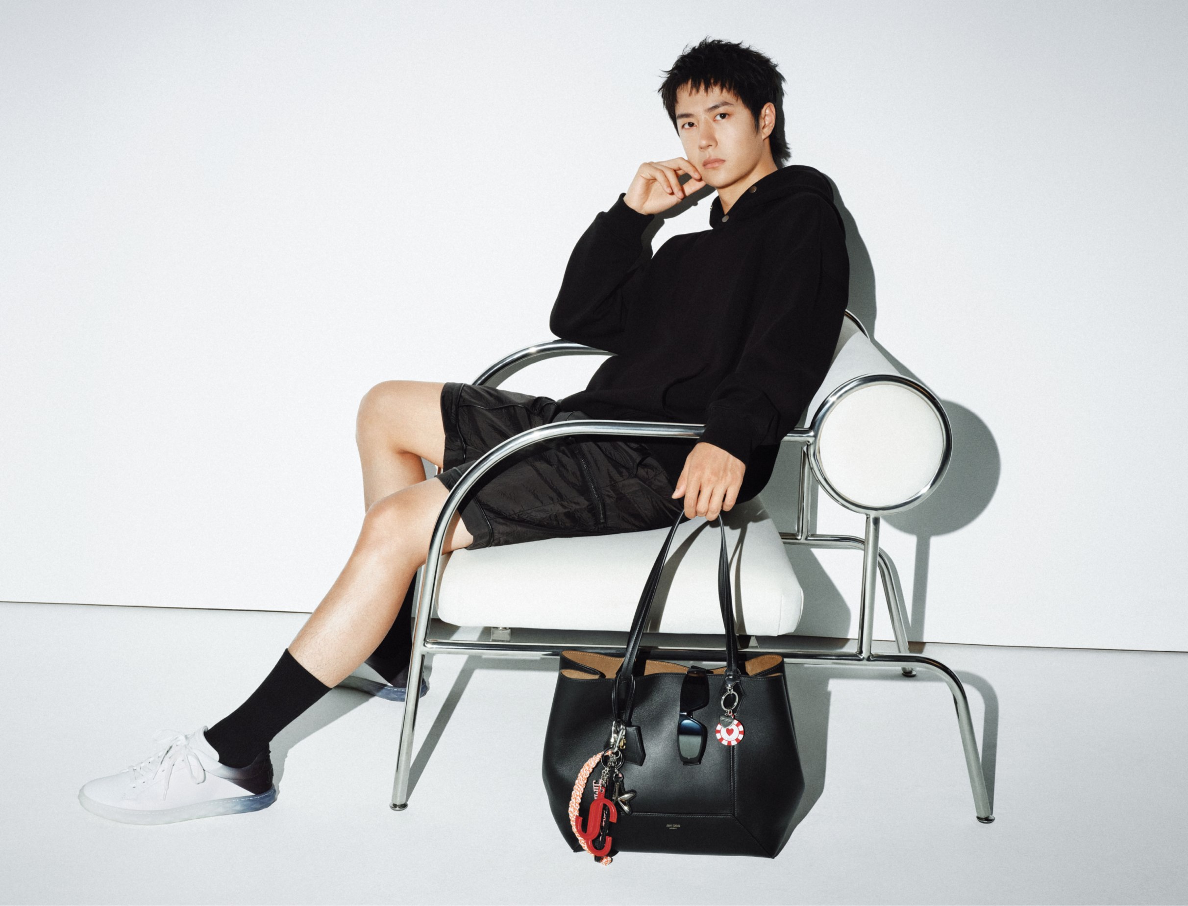 Jimmy Choo Grand Tall Boots in Black Leather — UFO No More