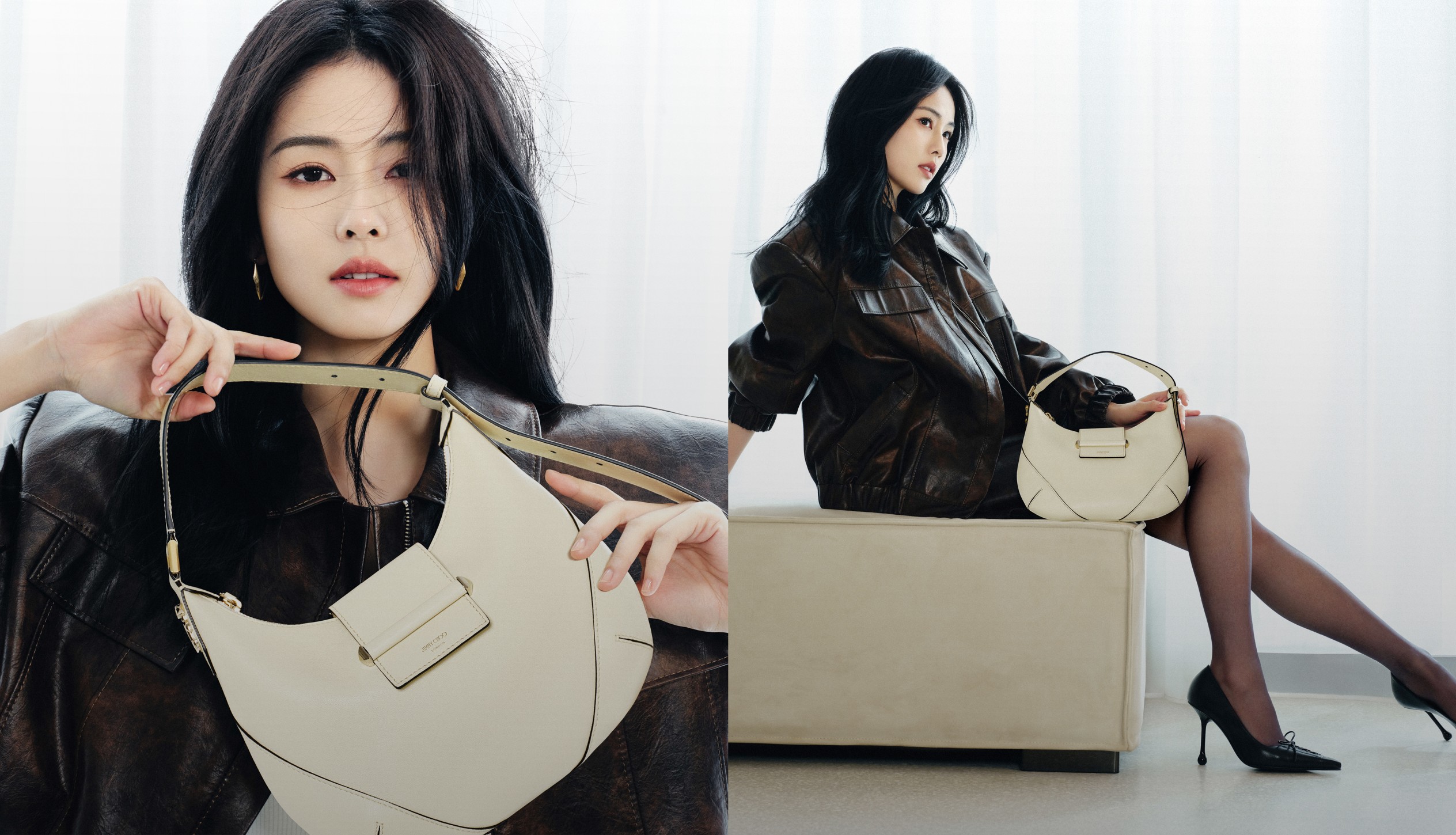 JIMMY CHOO☆ローヒール JIMMY CHOO(ジミーチュウ) スエードローヒールパンプス レッド