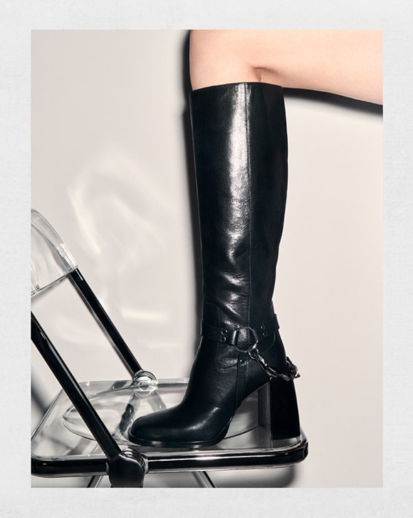サイカス Ankle Boot 80 | ブラック ナッパレザー・ブーツ