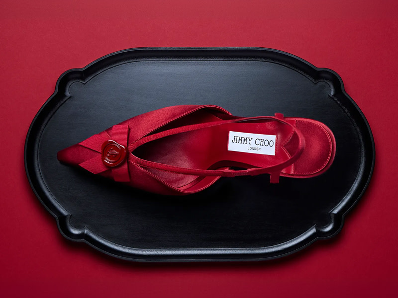 Ballet-Pink Patent-Leather Pumps with JC Emblem | LOVE 65 | 24:7