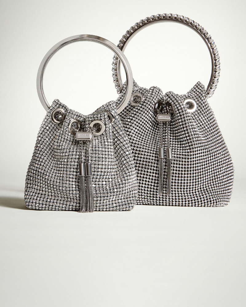 ボンボン コレクション | 巾着バケツバッグ｜ジミー チュウ