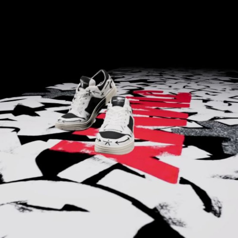 BE@RBRICK 400% & 100% JIMMY CHOO / ERIC HAZE CURATED BY