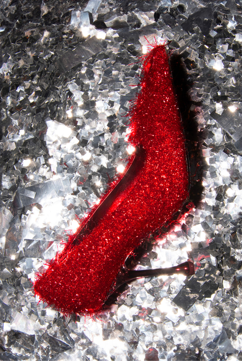 Jimmy Choo crystal-embroidered Cece Mule