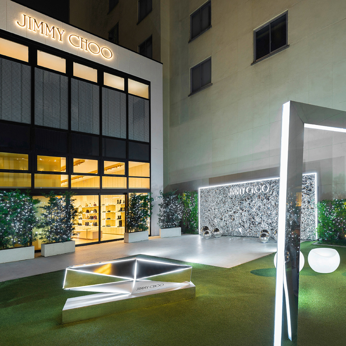 The JIMMY CHOO Silver Gardenがオープン  