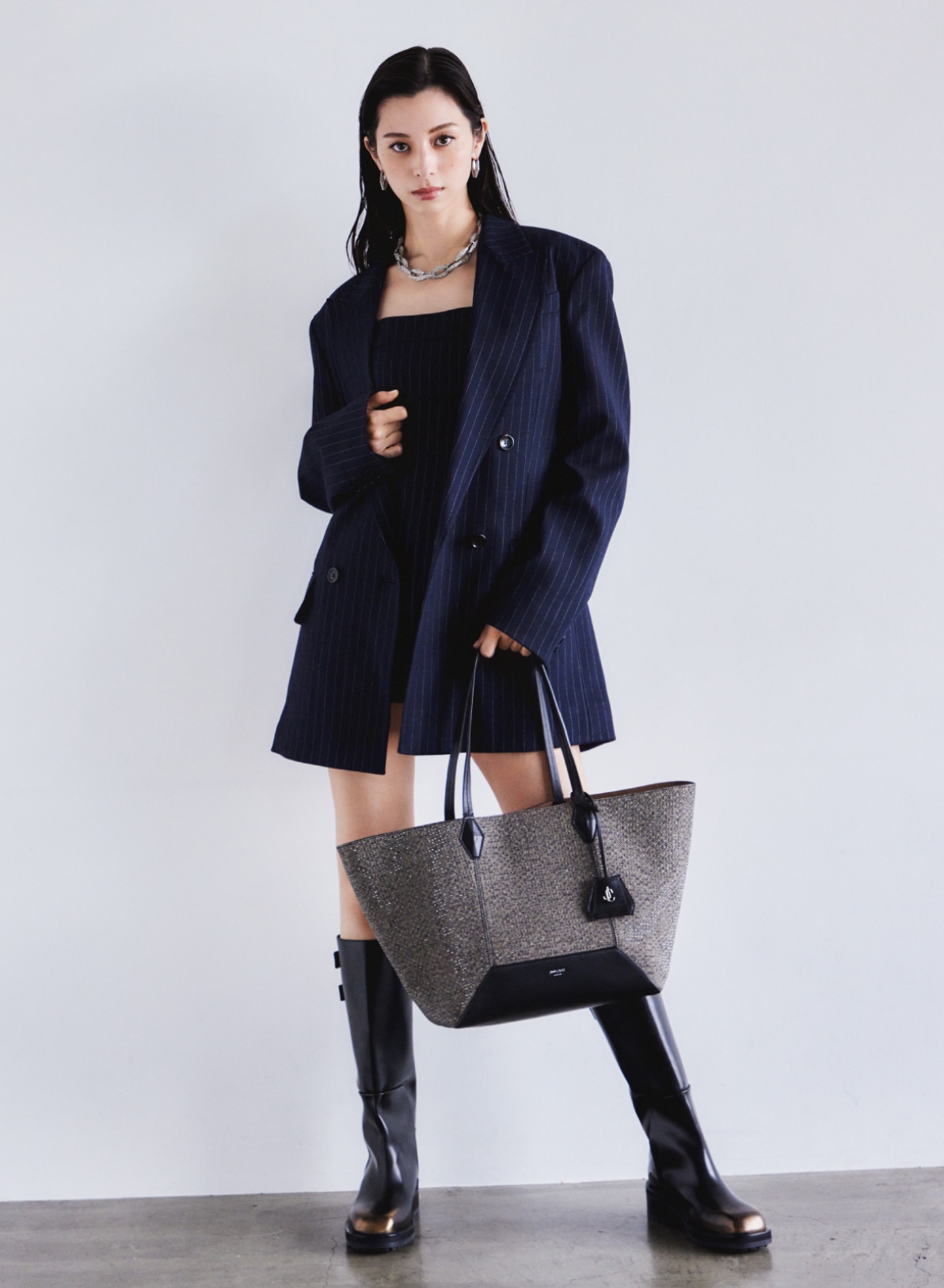 How To Style Jimmy Choo’s Diamond Trainers