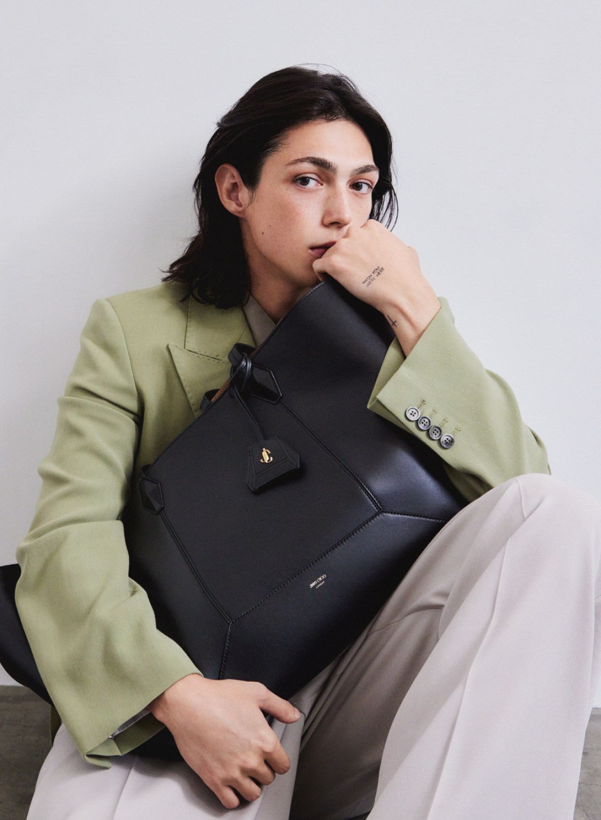 How To Style Jimmy Choo’s Diamond Trainers