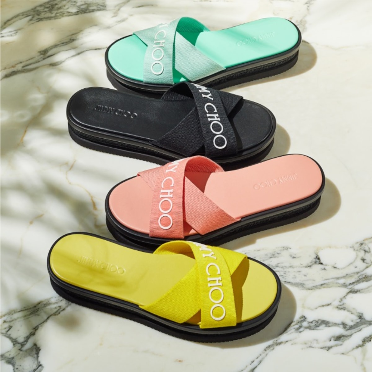 Jimmy Choo women&rsquo;s slides
