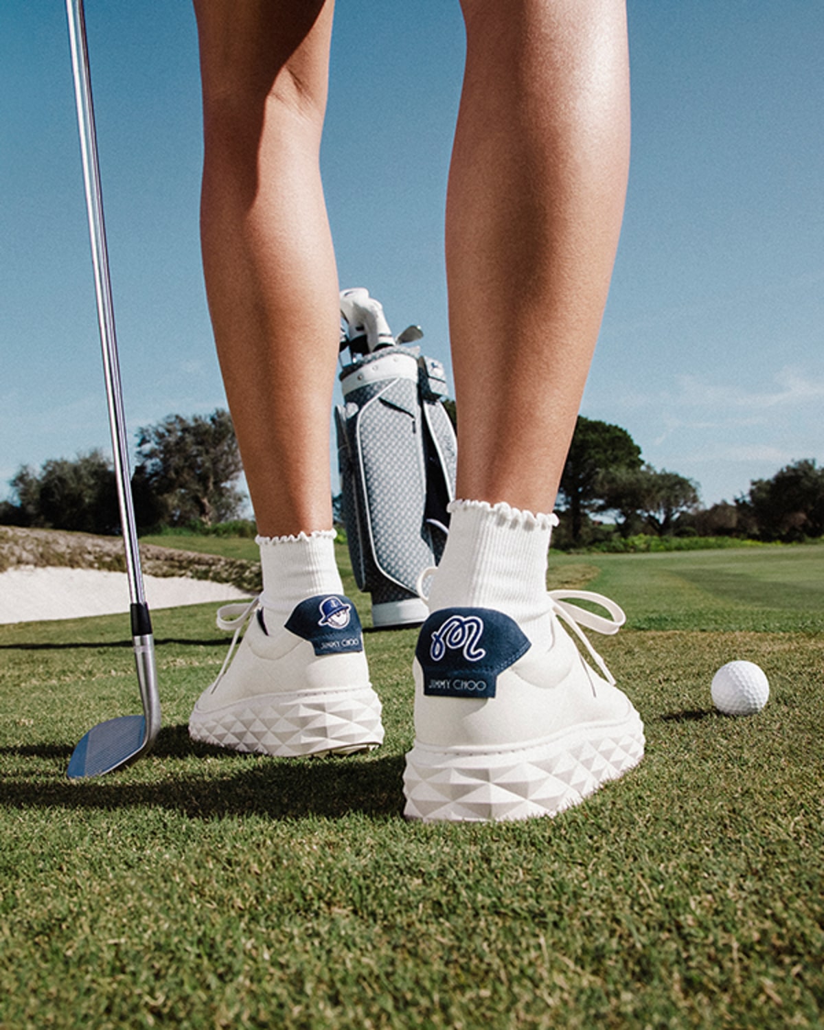 人気特価をすべて Jimmy Choo / Malbon Collaboration | Golf Trainers ラウンド用品・アクセサリー