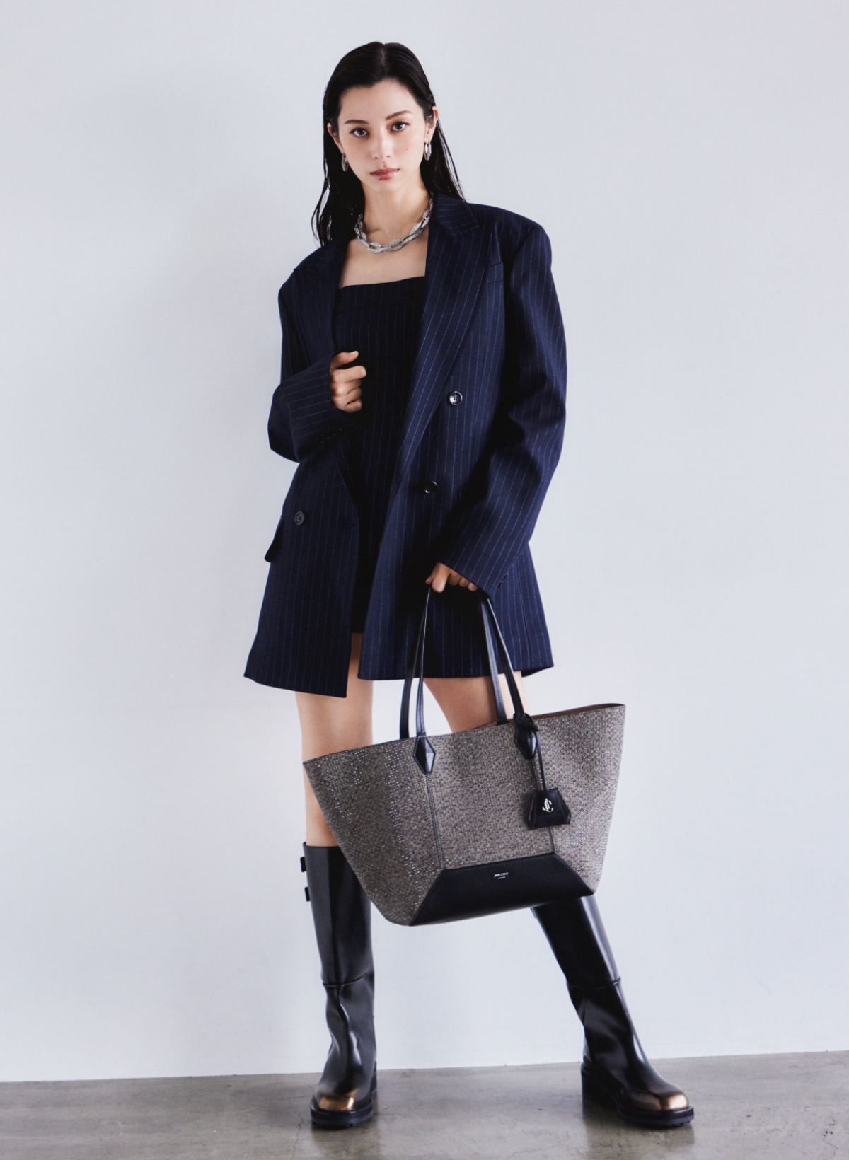 新作Diamond Tote | ジミー チュウ