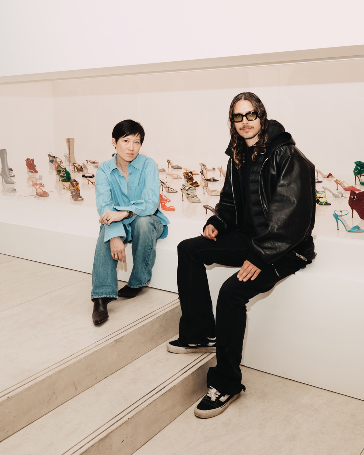 Sandra Choi and Harry Nuriev