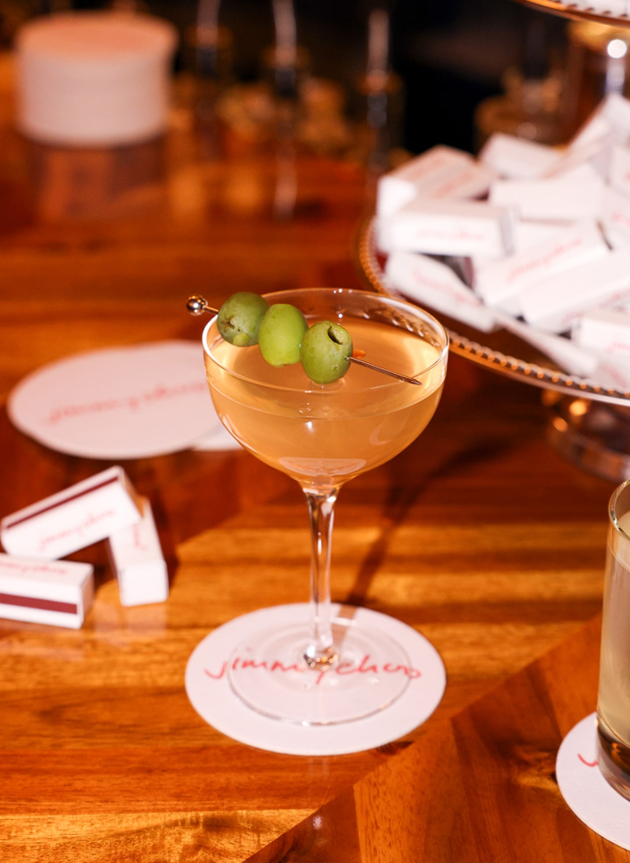 Celebrating Spring 2025 with Chlo&euml; Sevigny - cocktail glass