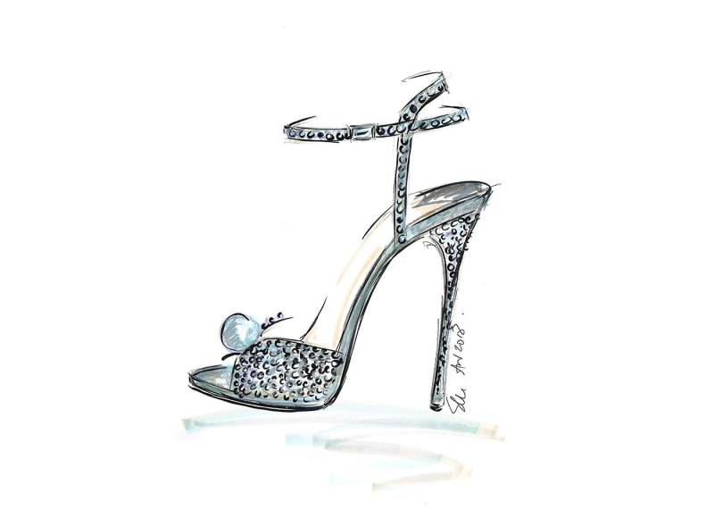 Choo Sketch Competition The Edit In My Choos Jimmy Choo If you have never tried sketching then : choo sketch competition the edit in