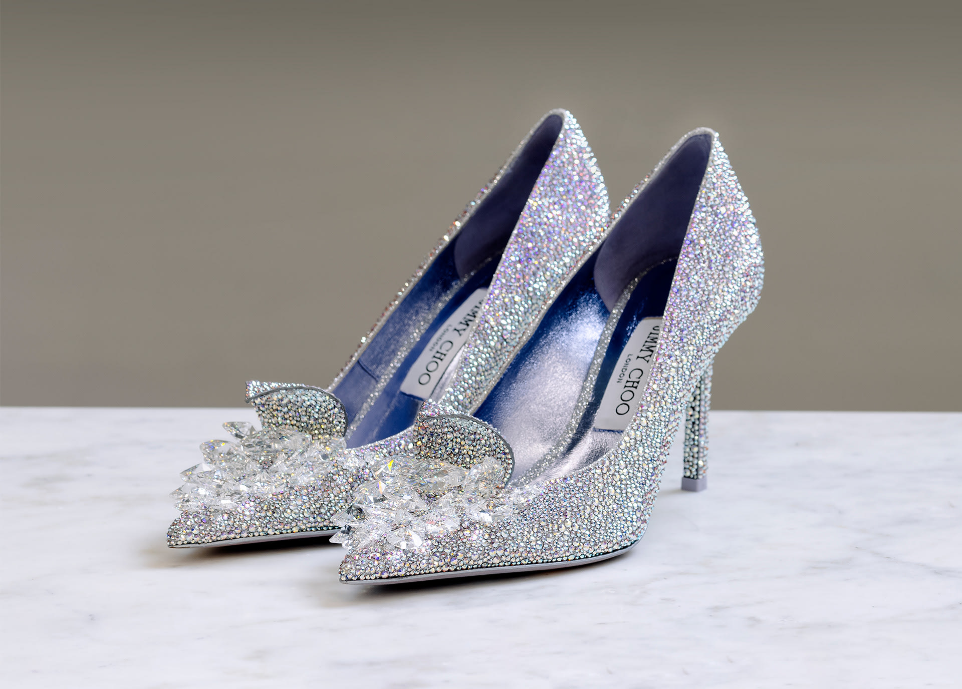 【正規品】Jimmy Choo スワロフスキーパンプス The Crystal Slipper | Women's Designer Heels | Jimmy Choo