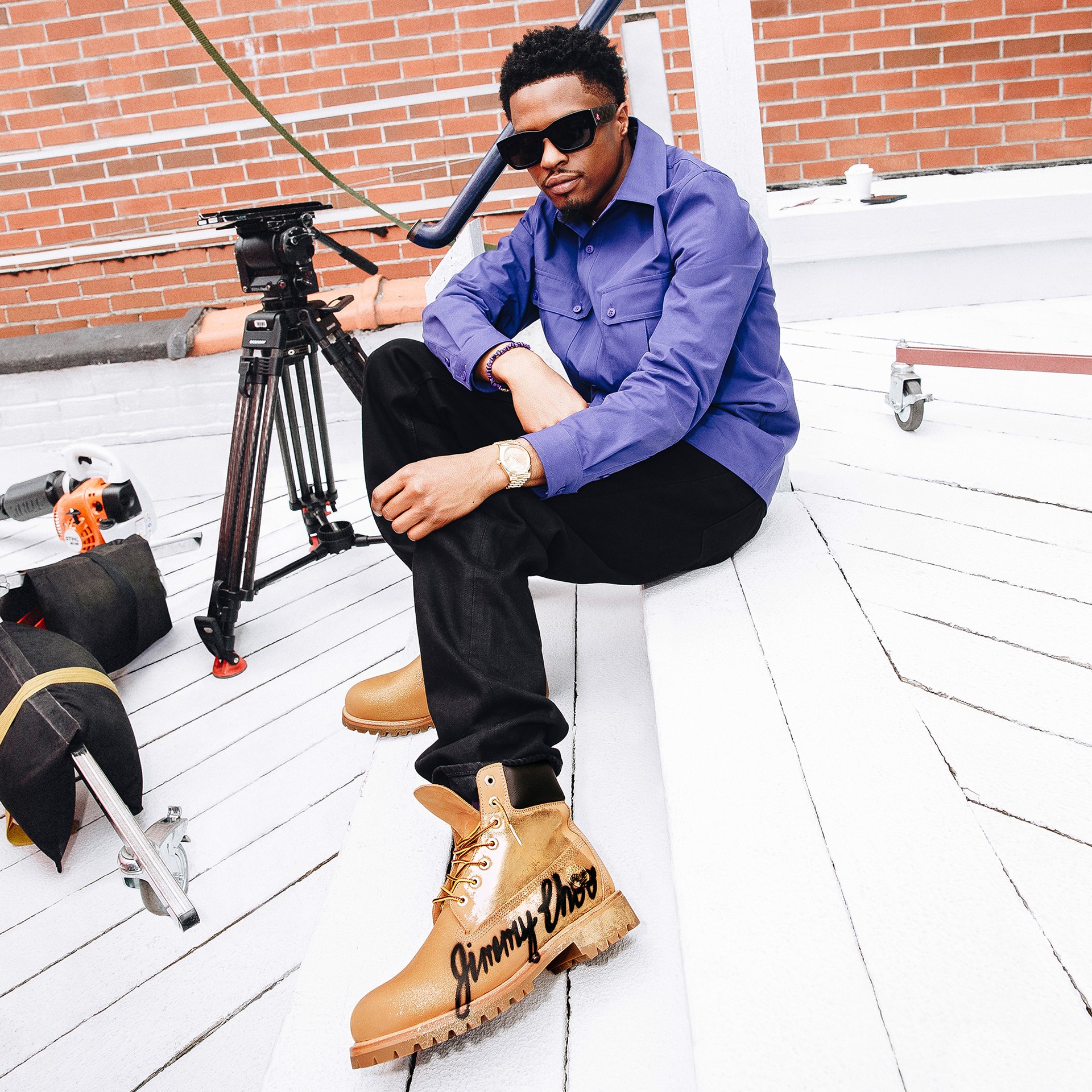 ジミーチュウ x Timberland：限定コラボ