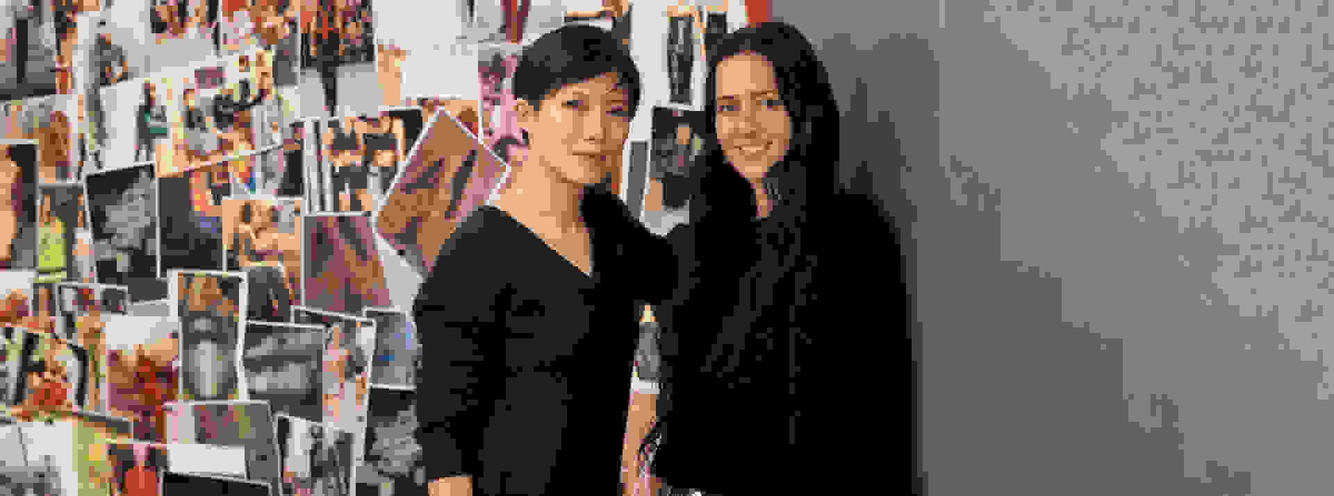 Sandra Choi with Ashley Williams