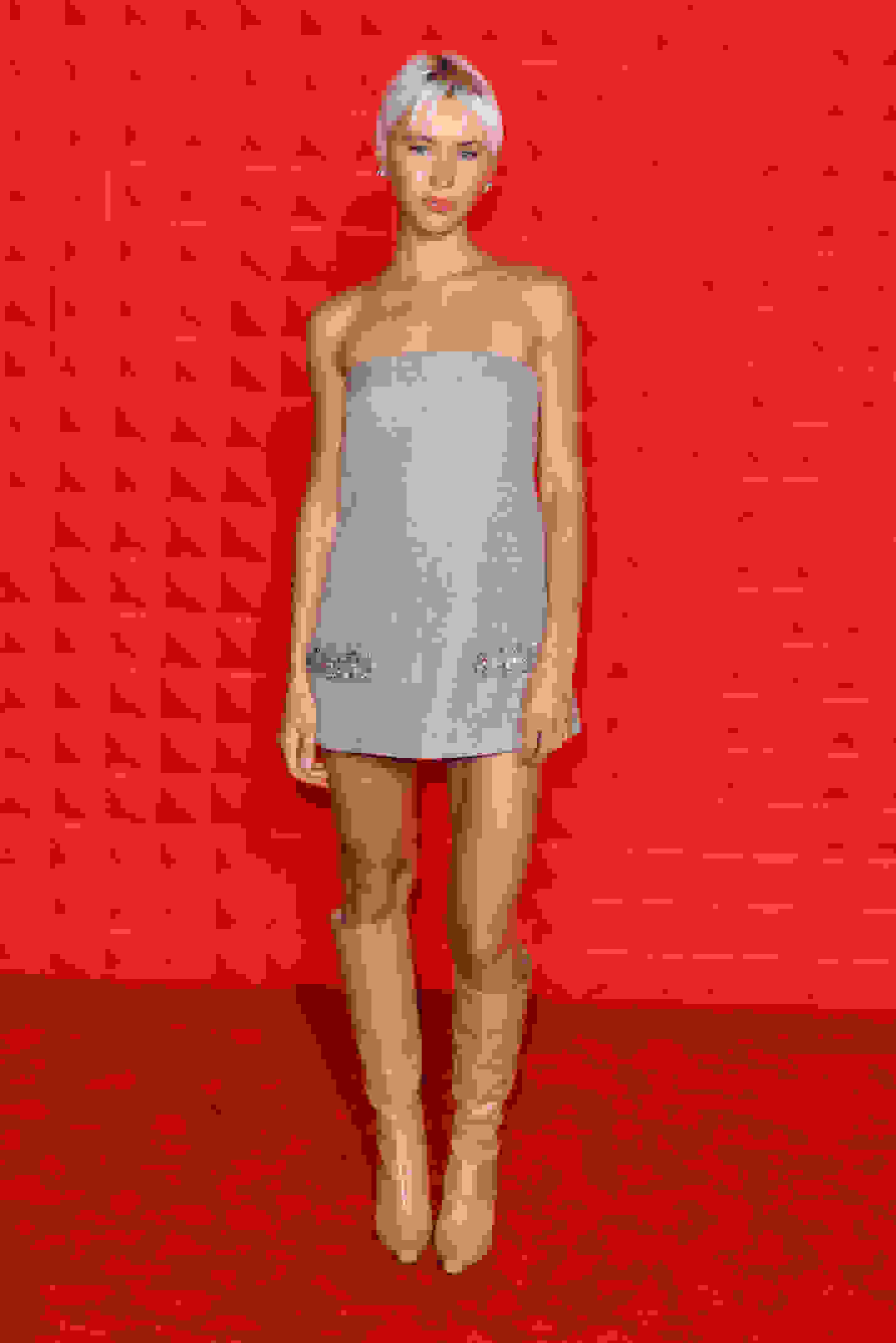 Iris Law Wearing Agatha Knee Boot