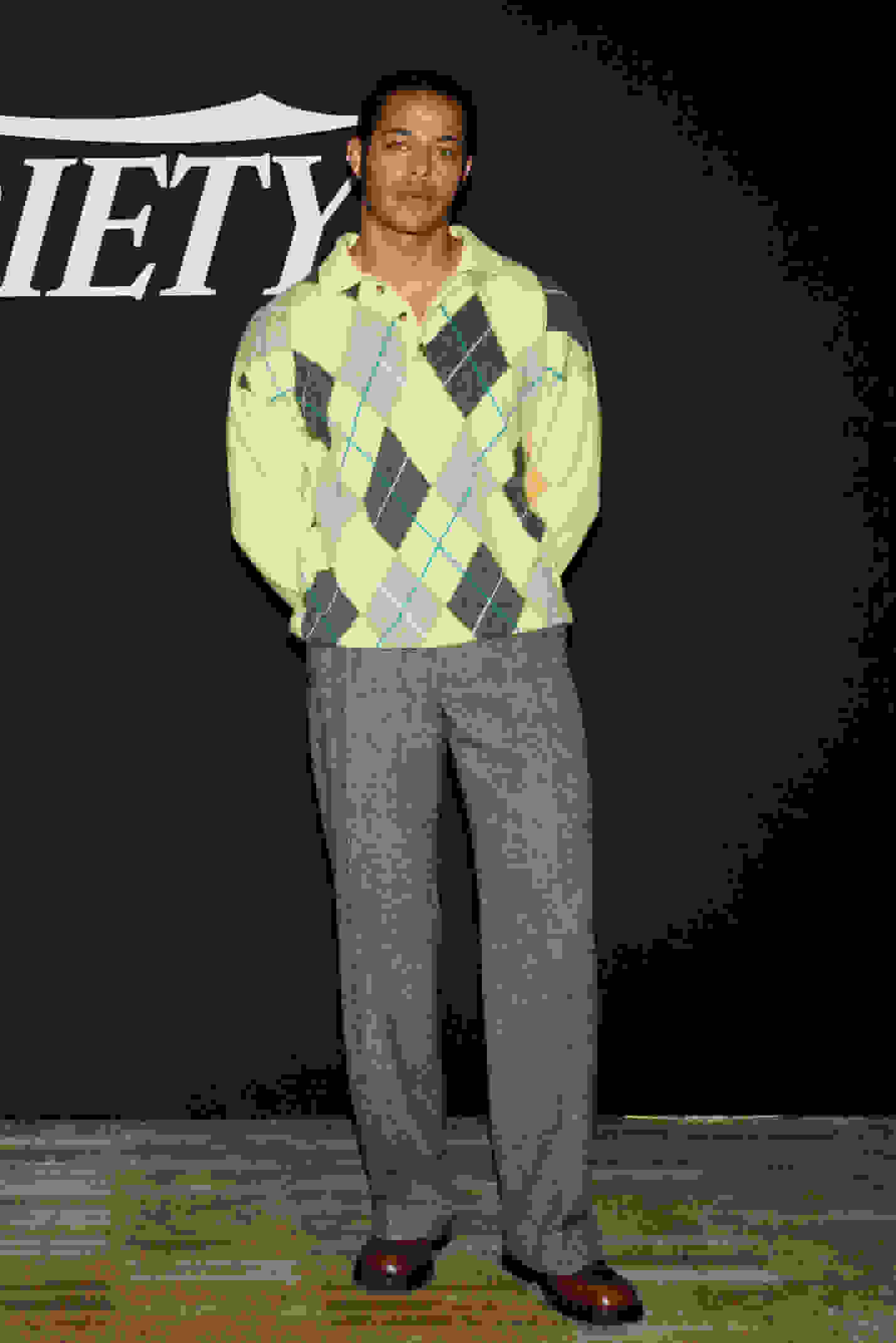 Daryl McCormack Wearing Buff Loafer