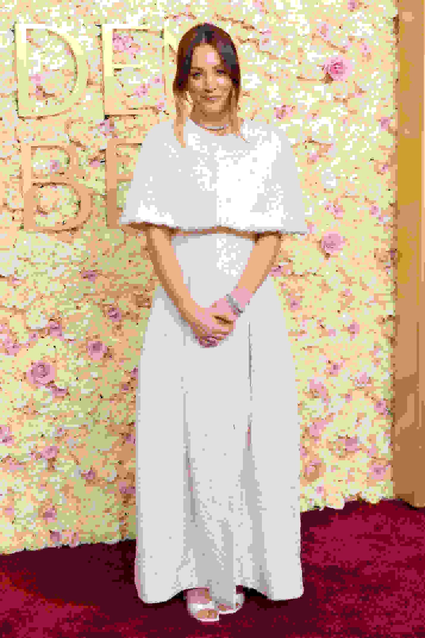Kaley Cuoco Wearing Skye Mules