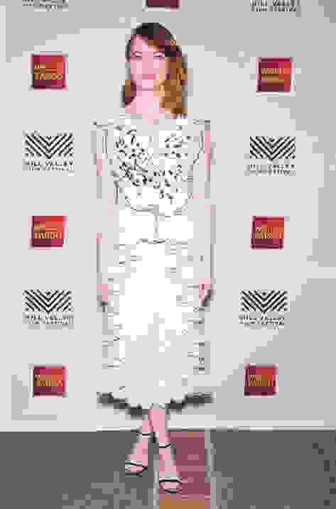 Emma Stone wearing MINNY
