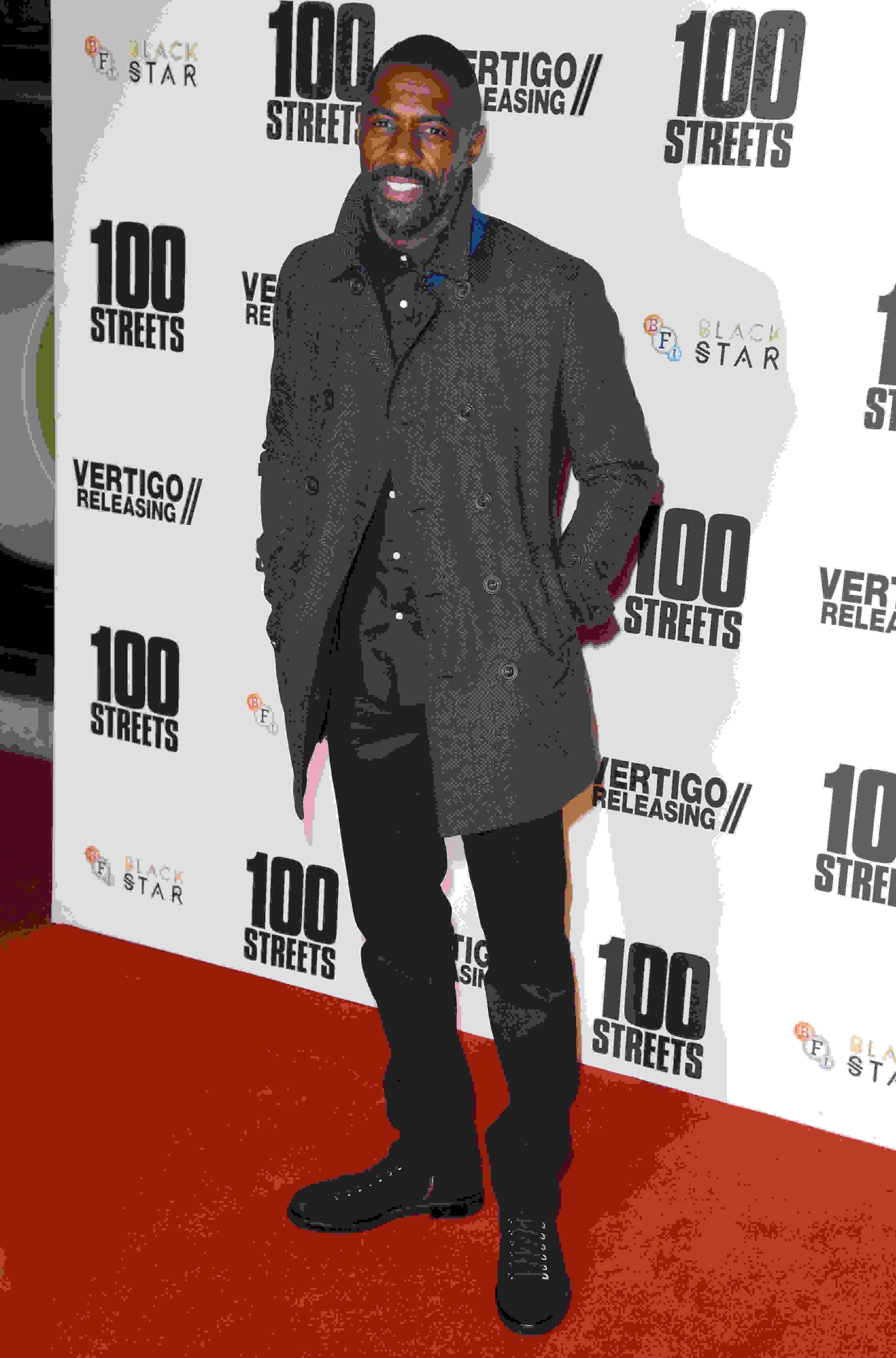 Idris Elba wearing KURT