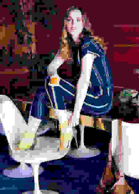Leighton Meester wearing Jimmy Choo KATTIE and ANNA