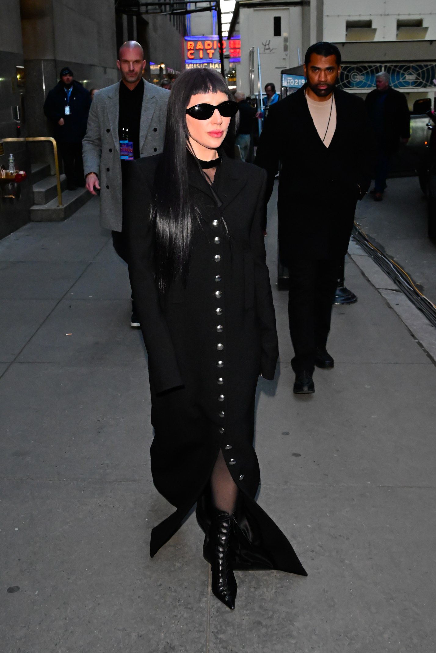 Lady Gaga Wearing Scarlett Anke Boot 95