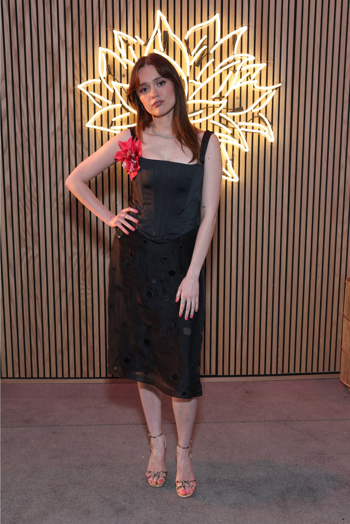 Amiee Lou Wood Wearing Leo