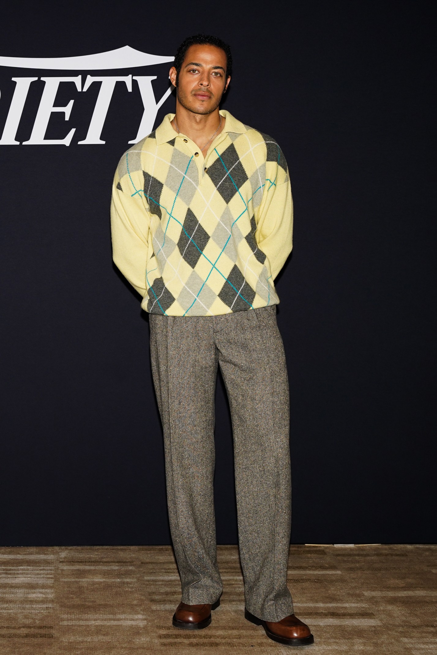 Daryl McCormack Wearing Buff Loafer