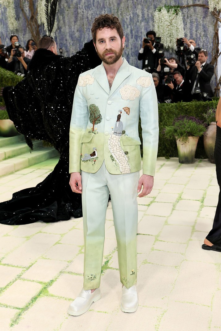 Ben Platt Wearing Buff Loafer