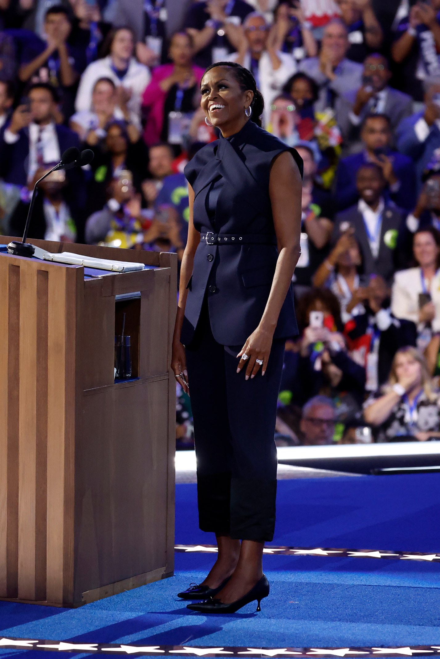 Michelle Obama Wearing Scarlett