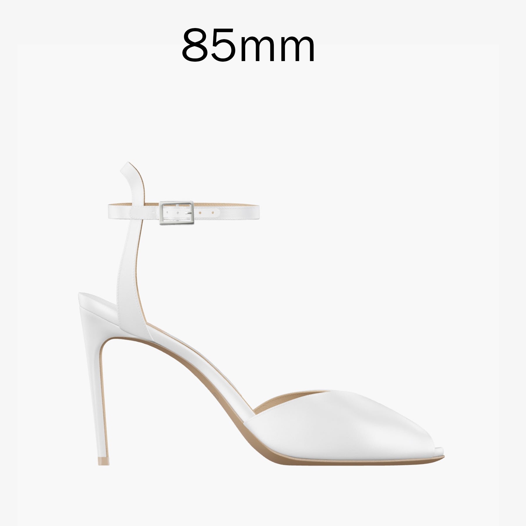 Sacora 85 | Sandali in pizzo color avorio da sposa | JIMMY