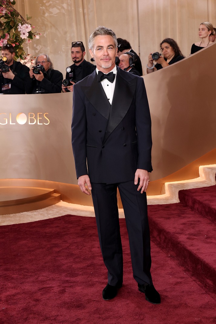 Chris Pine Wearing Thame