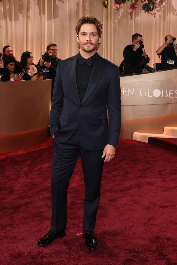 Luke Grimes Wearing Ray Derby