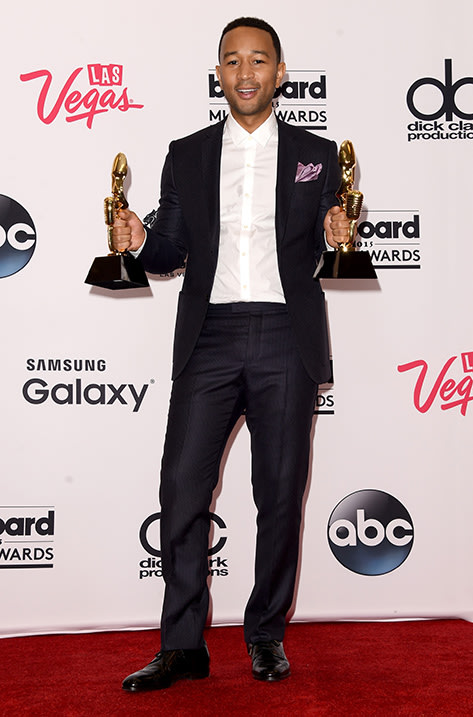 John Legend Wearing Prescott Spotted Choo World Jimmy Choo